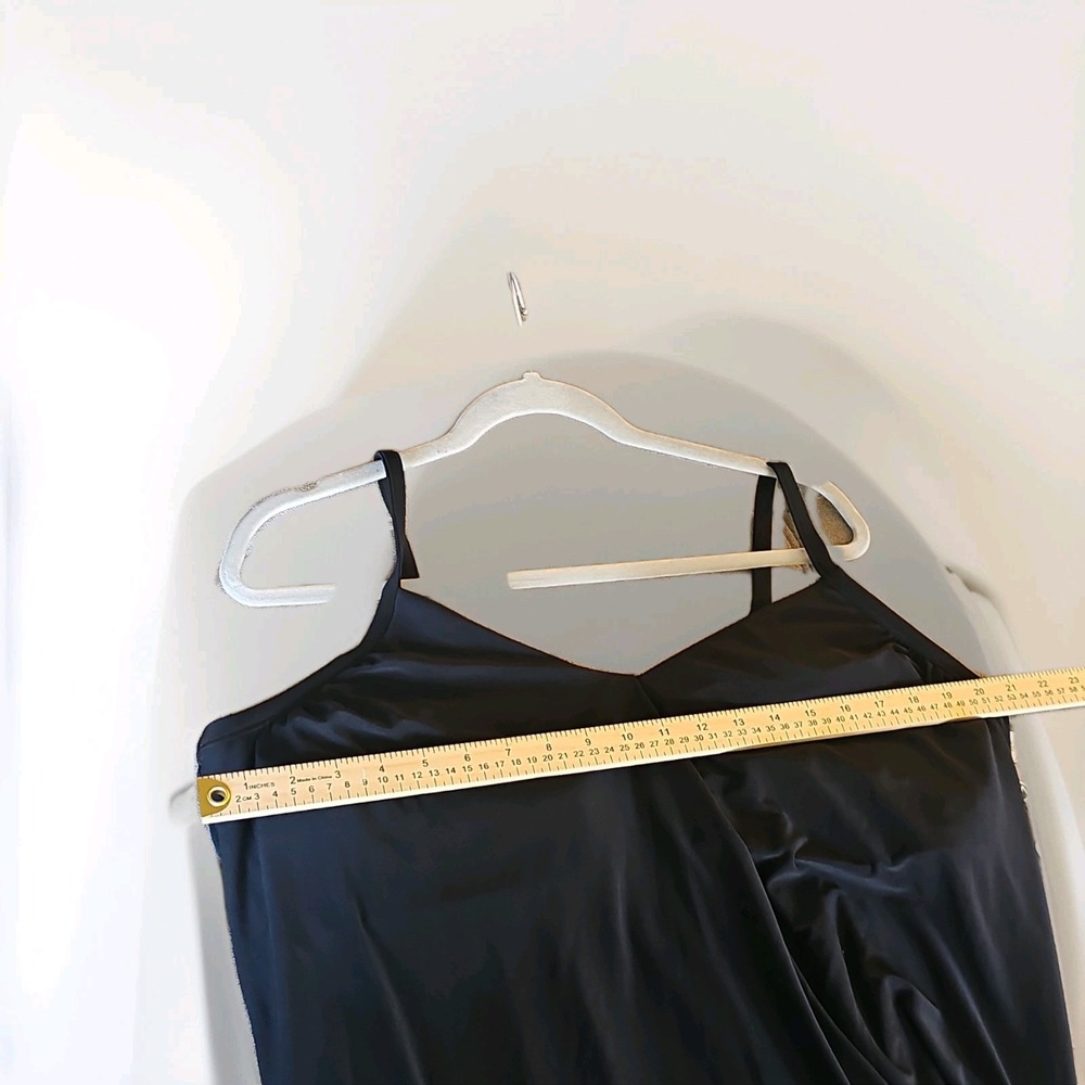 Magicsuit Side Tie Tankini Top Black Slimming Swimsuit Size 20W Vacation Beach - Picture 10 of 11